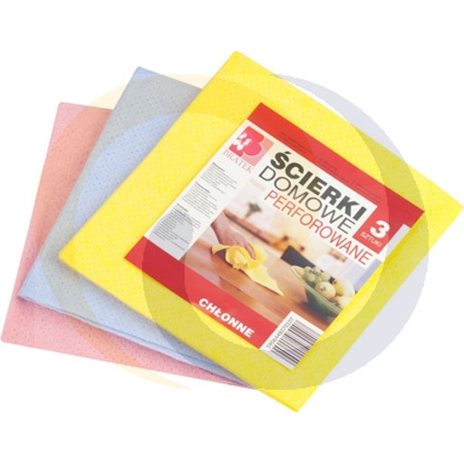 Perforeerde doek Viooltje 3 stuks