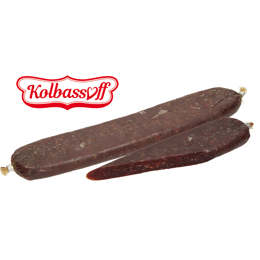 Rauw worst "Govjazhja", luchtgedroogd