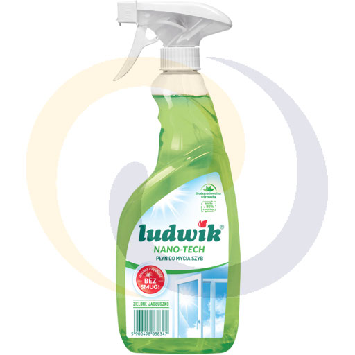 Ludwik met alcohol glasreiniger appel 0,6L/6stuks Inco