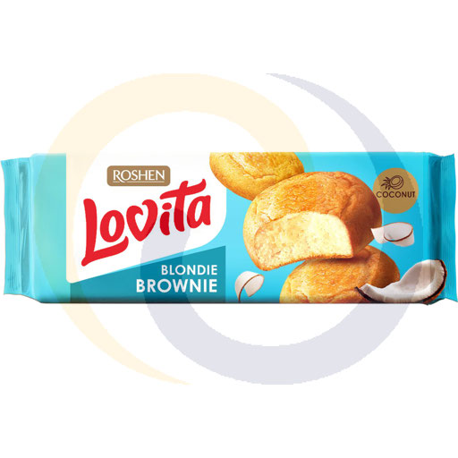 Lovita Blondie Brownie Koekjes Kokos. 152g/21stuks Roshen