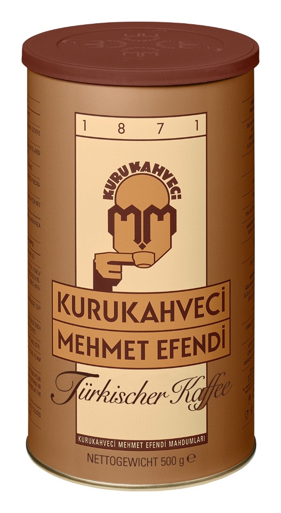 Turkse koffie gemalen