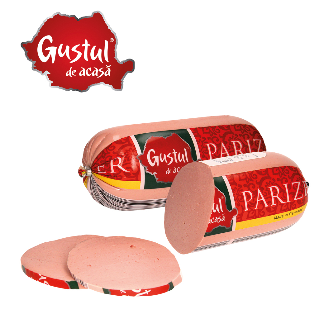 Worst "Parizer" eenvoudig volgens Roemeense stijl