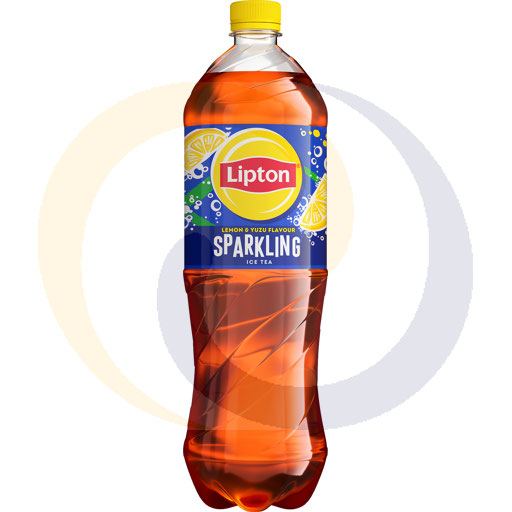 Lipton Sprankelend citroen pet drank 1,5l/8st DRS Pepsi