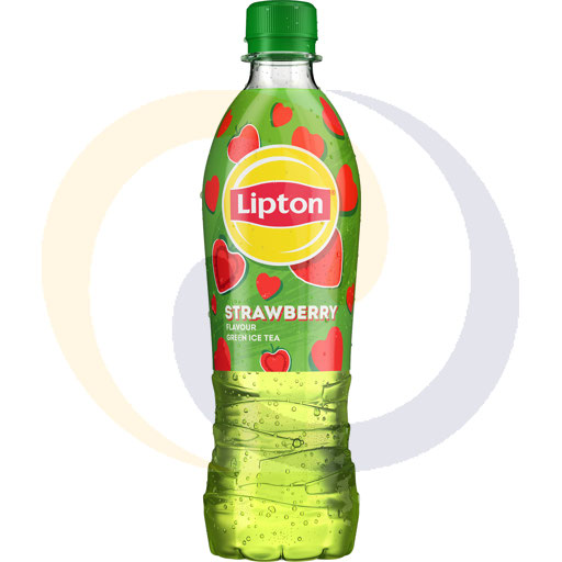 Lipton Groene Aardbei pet drank 0,5l/12st DRS Pepsi