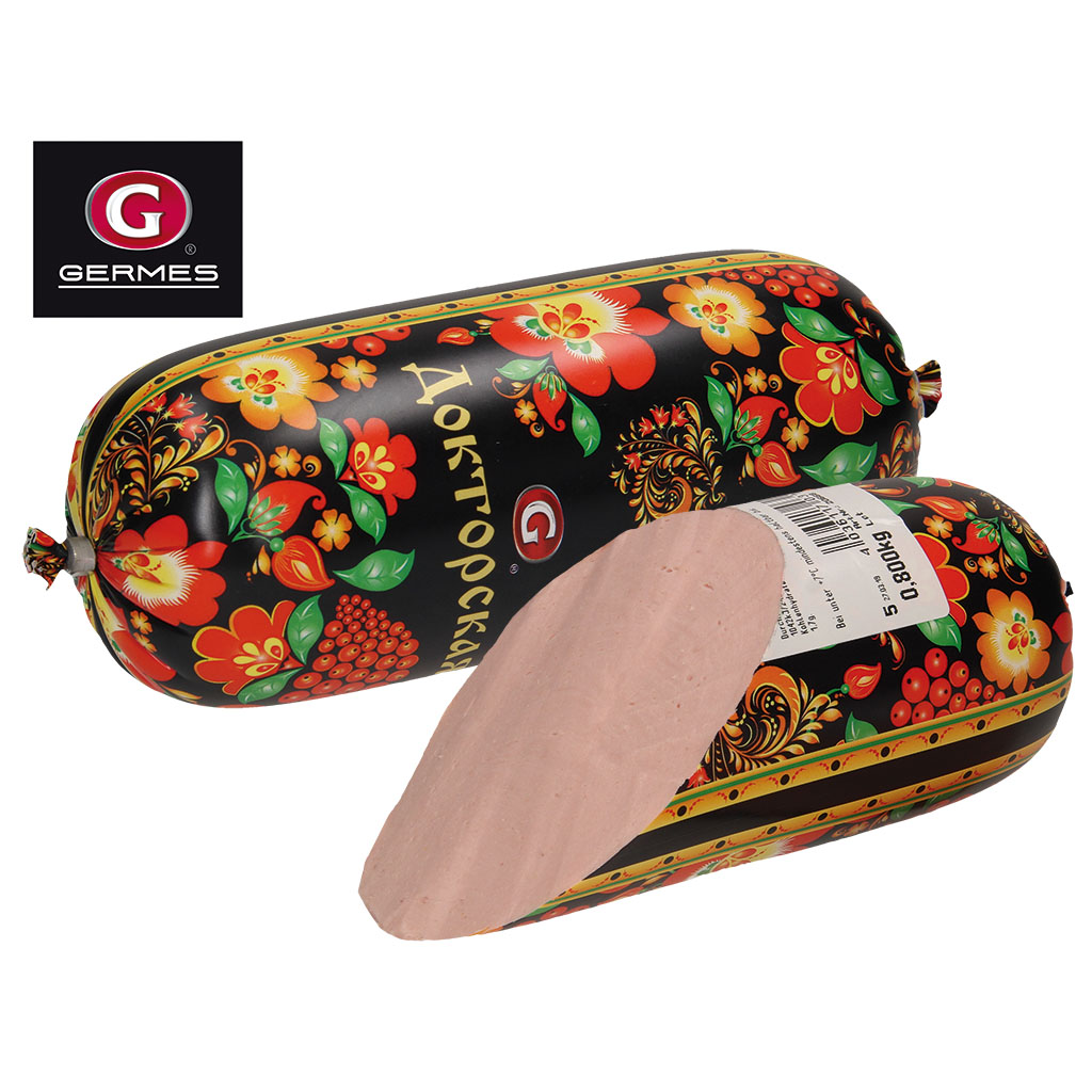 Worst "Doktorskaja Chochloma" eenvoudig met drinkwater en aa