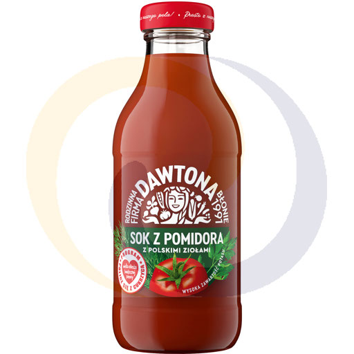 Tomatensap met Poolse kruiden glas 0,3l Dawtona