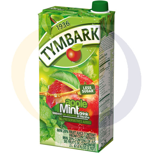 Напиток яблочно-мятный 2л E Tymbark