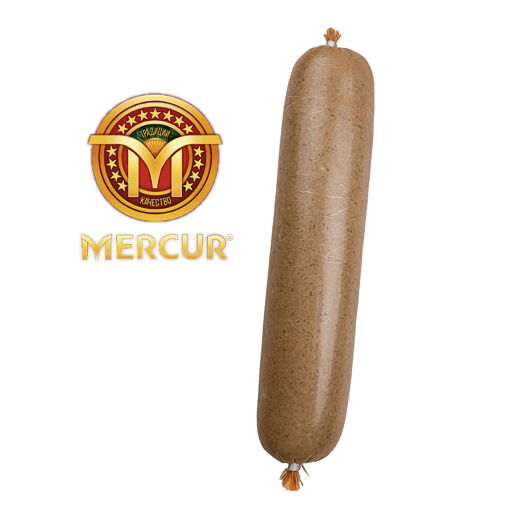 Leverworst eigen soort "Livernaja Domaschnjaja" met nier