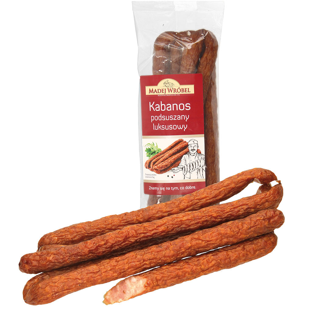 Польская вареная колбаса среднего помола с добавлением арома