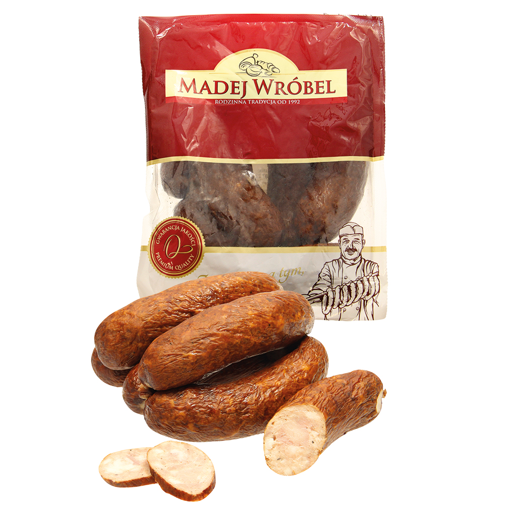 Middelgrof gehakte worst van varkens- en kalkoenvlees