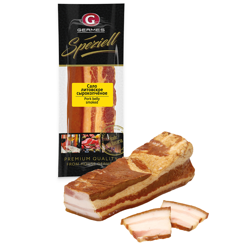 Varkensspek "Litovskoe" koudgerookt