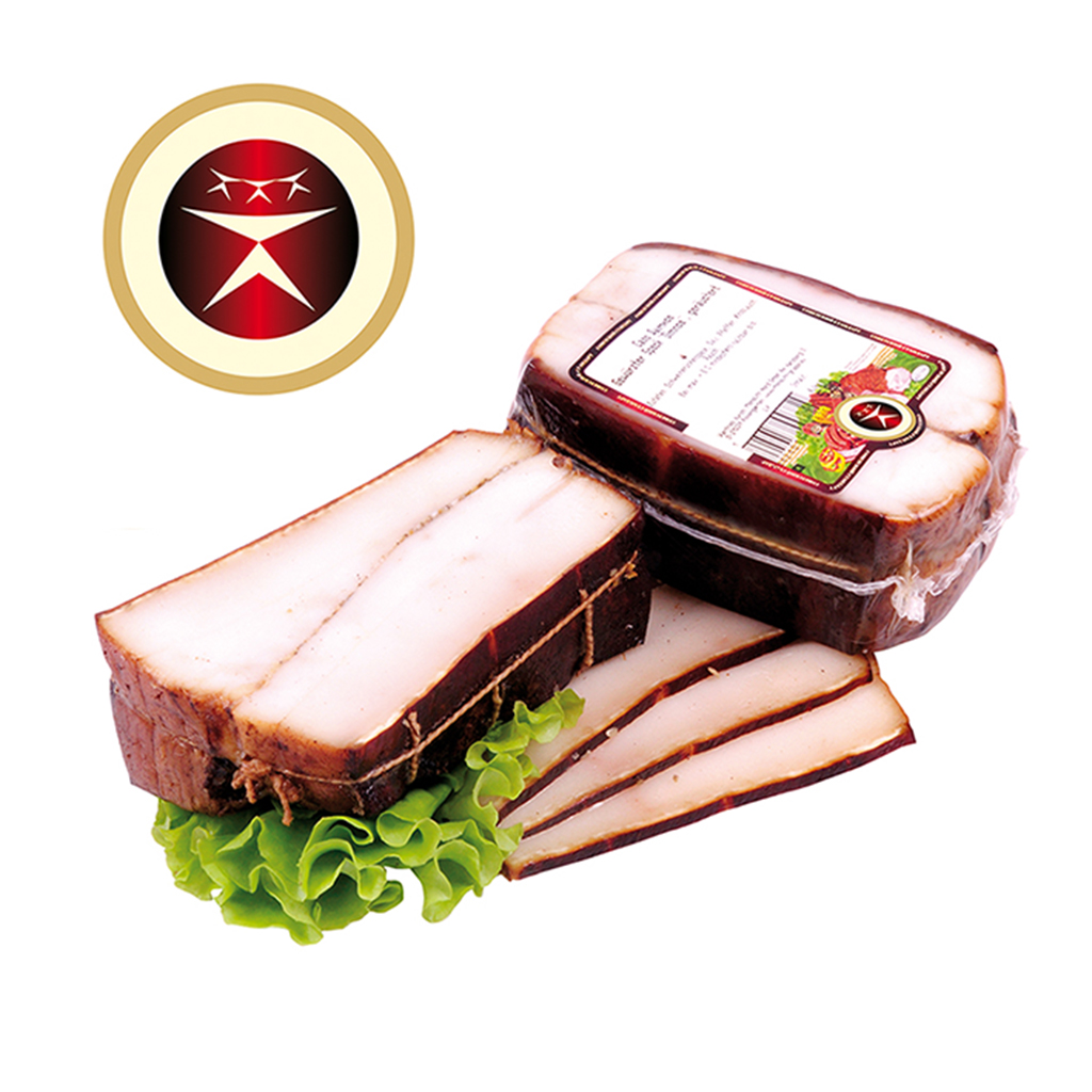 Gekruide spek "Dimnoe" gerookt