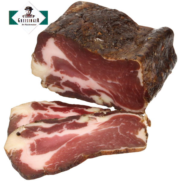 Alm spek gekruid, gerookt