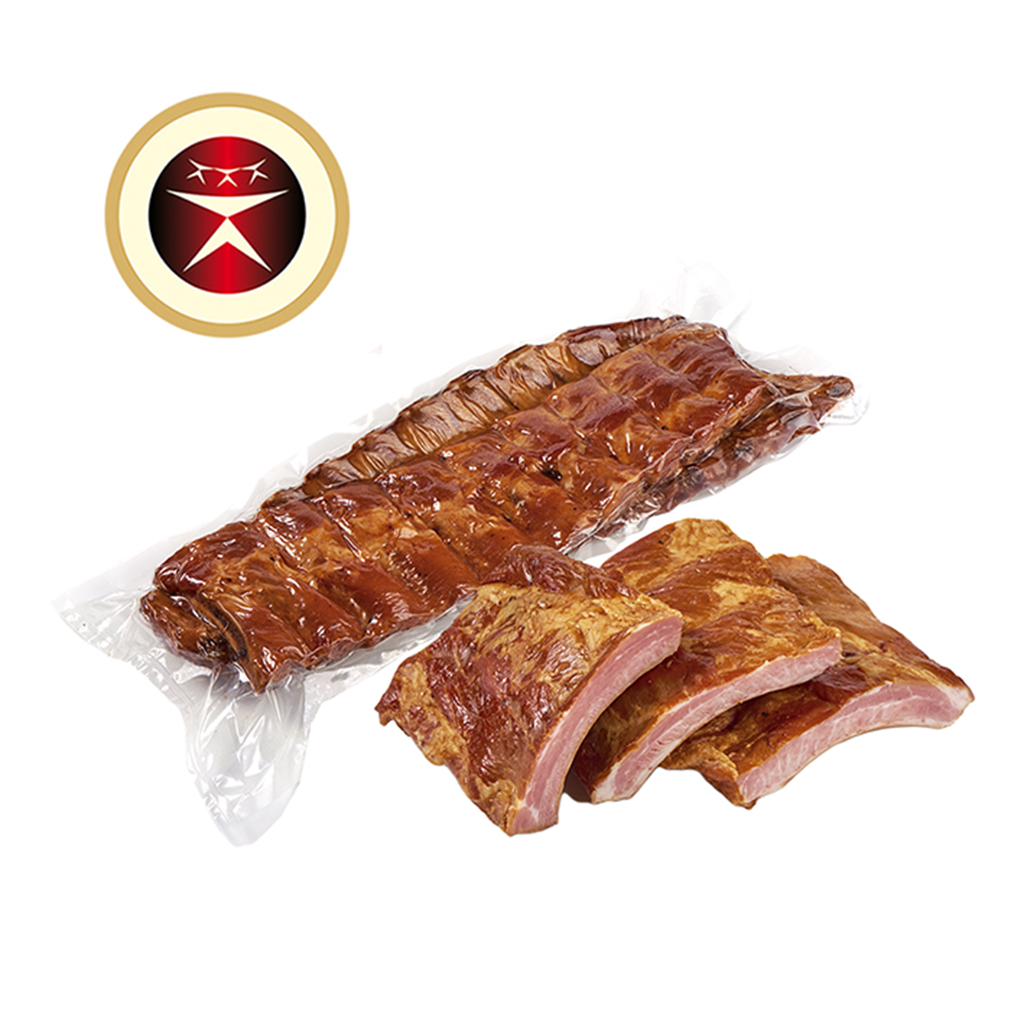 Копченые свиные ребрышки