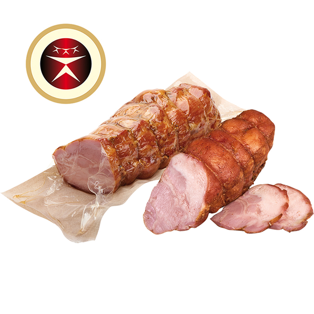 Маринованная грудинка горячего копчения