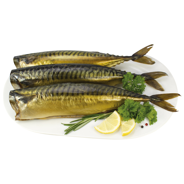 Makreel, schoongemaakt, koudgerookt