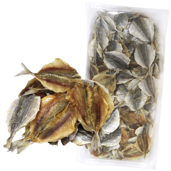 Goldband-Selar-filets (Selaroides leptolepis) met huid, gezo