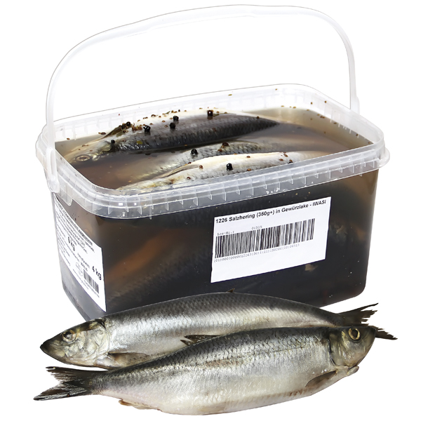 Haring "IWASI" (Clupea harengus) in kruidenbrine