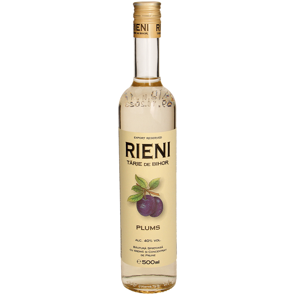 Roemeense brandewijn van pruimen 40% vol.