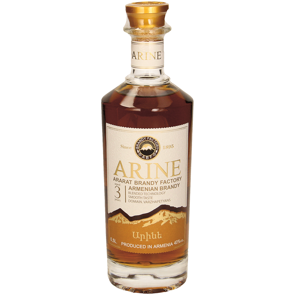 Армянский коньяк "Arine" 3 года, 40% алк.
