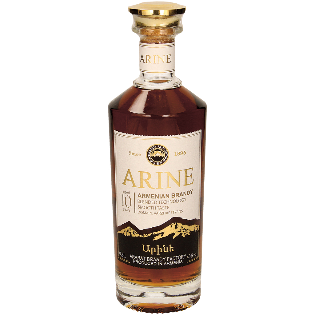 Армянский коньяк "Arine", 10 лет, 40% алк.