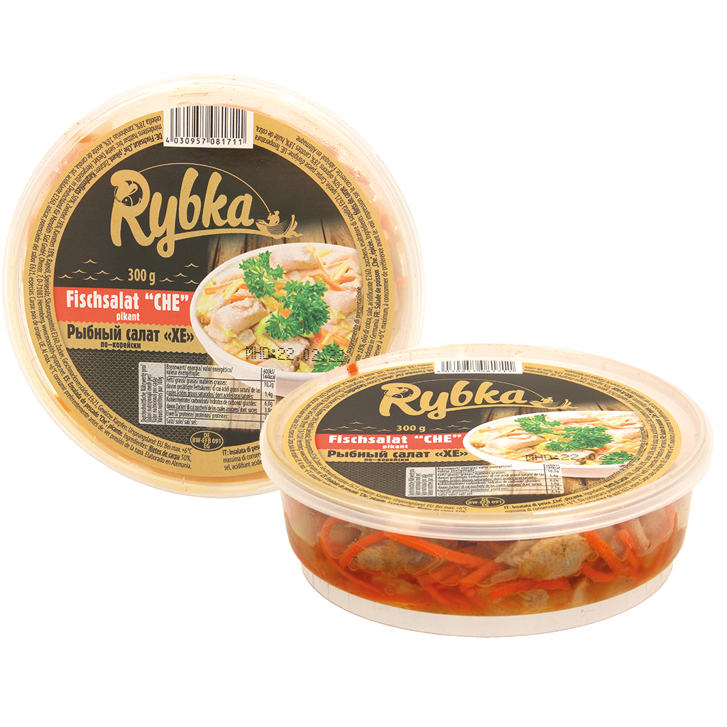 Рыбный салат "Хе"