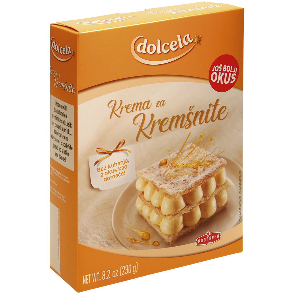 Crèmepoeder met vanillesmaak