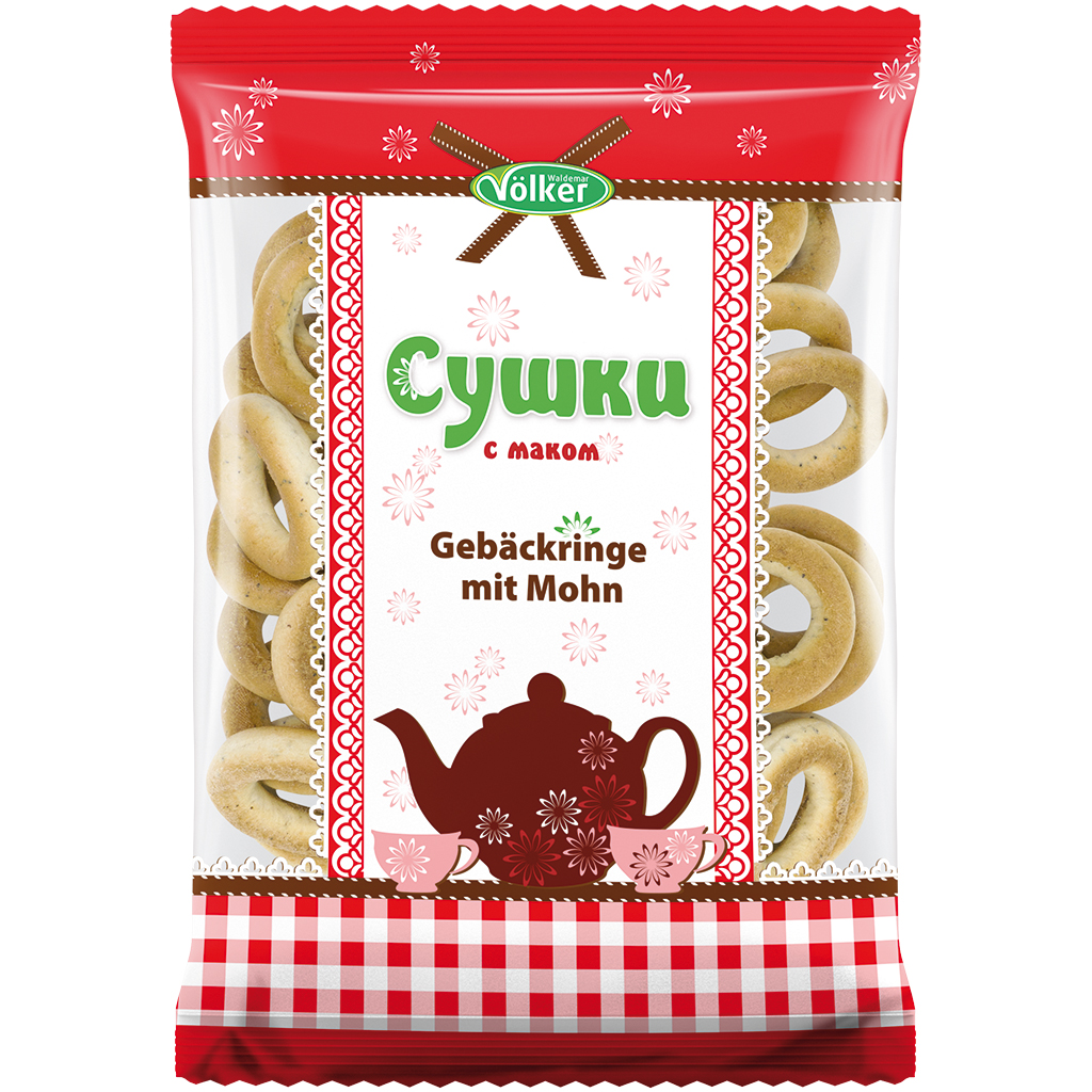 Gebakringen met maanzaad