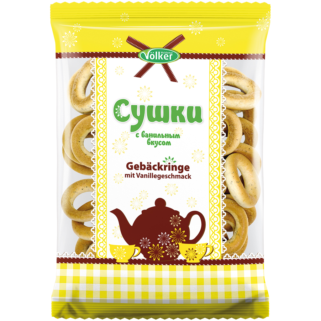 Gebakringen met vanillesmaak