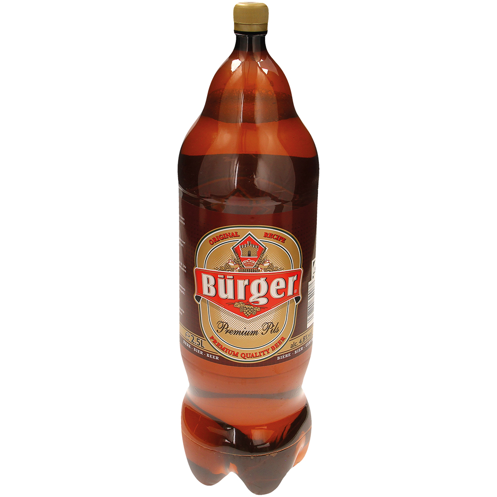 Пиво "Bürger" 4,8% алк.