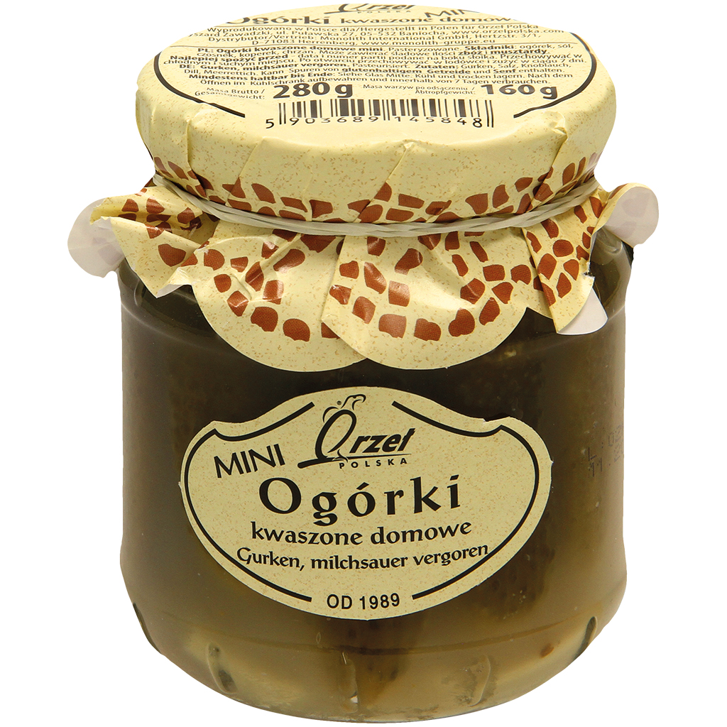 Огурцы соленые, мини