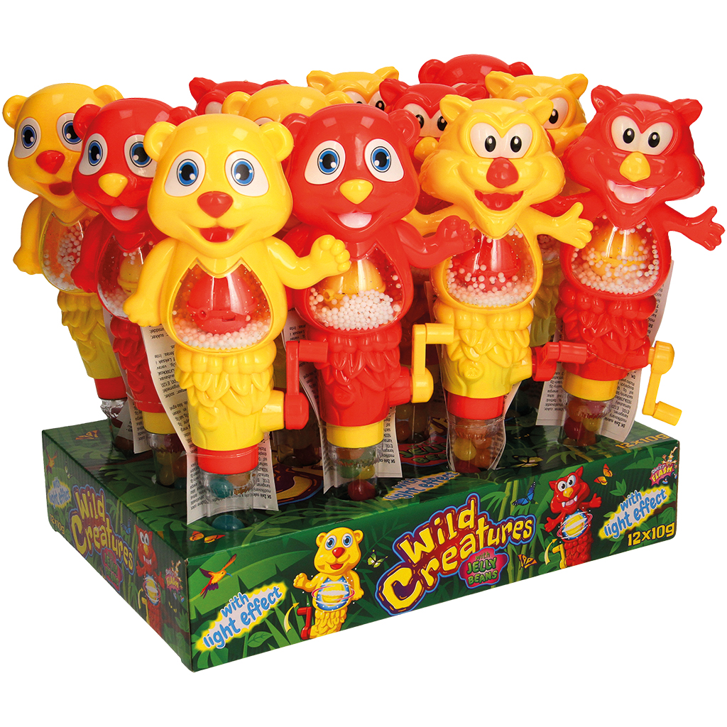 Gelei snoepjes met fruitsmaak ""Wild Creatures""