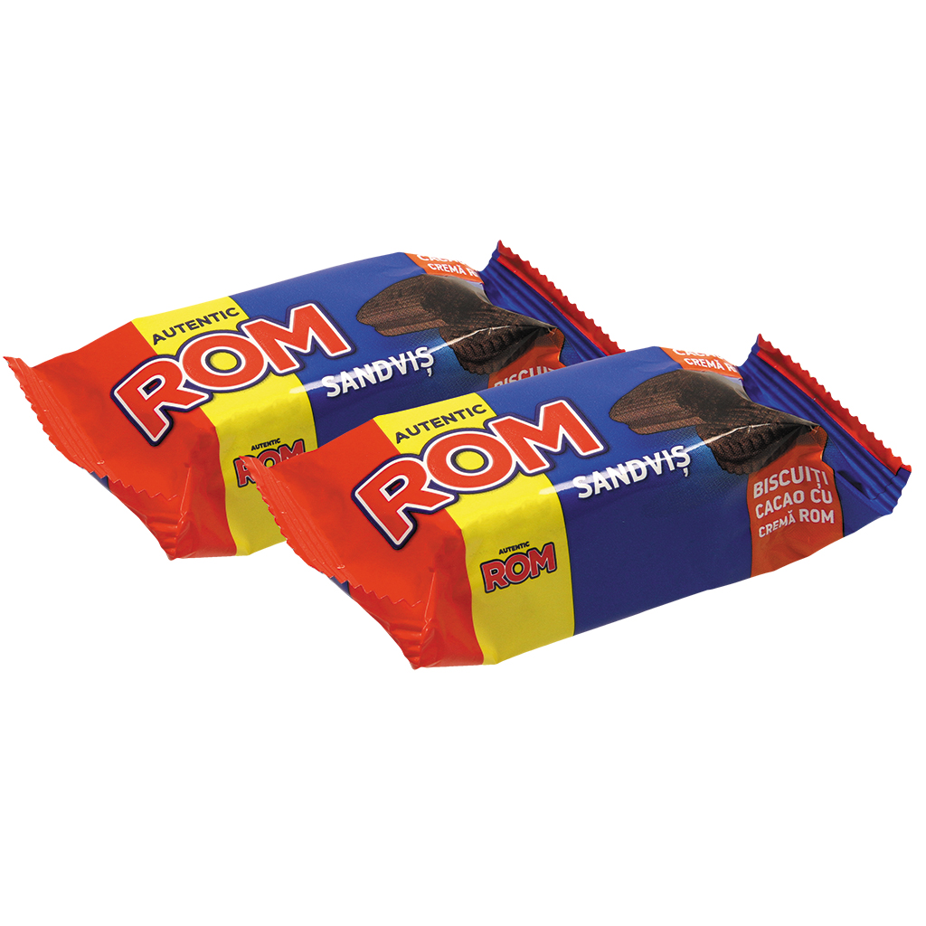 Sandwich koekjes met cacao en rumcrème