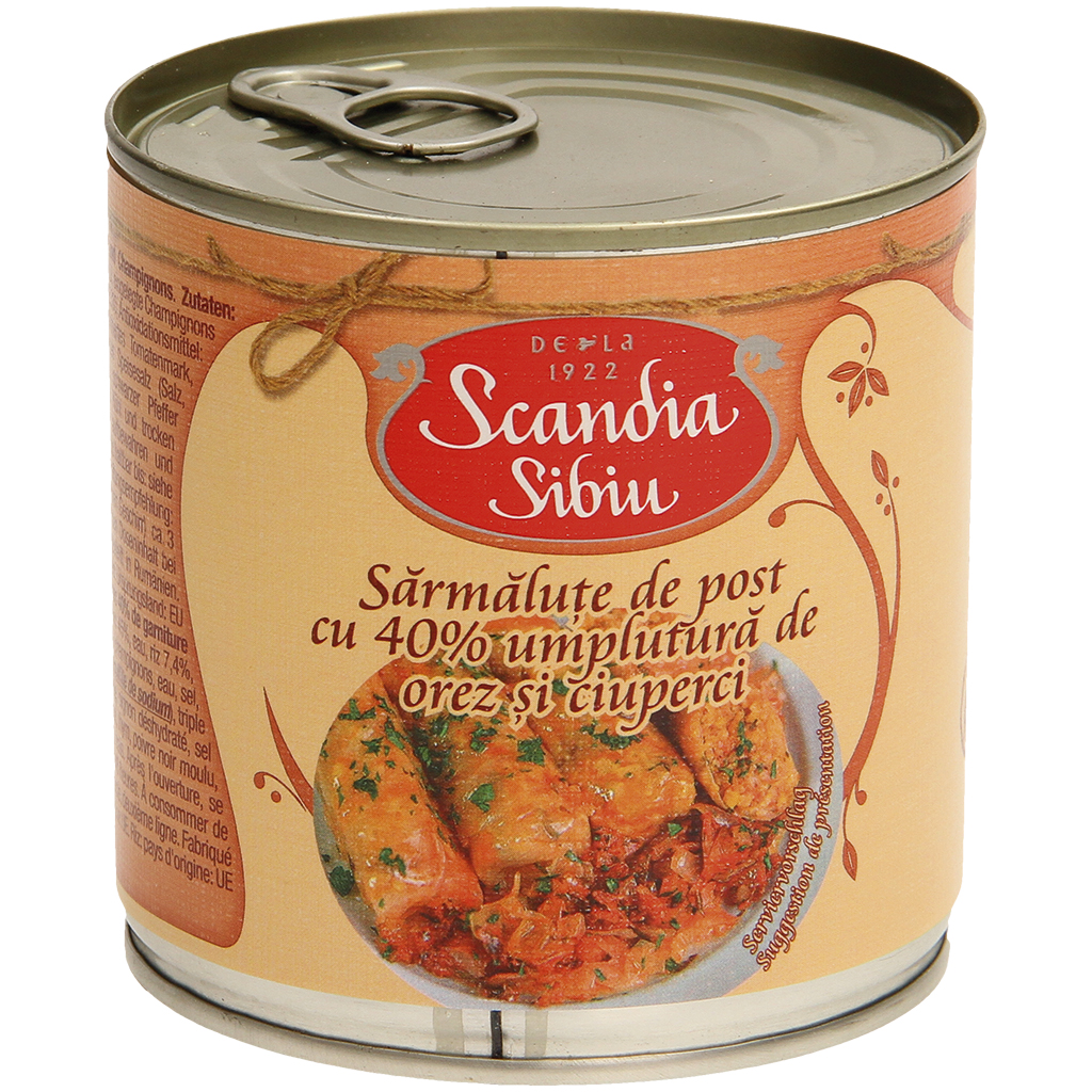 Koolrolletjes met 40% vulling met rijst en champignons