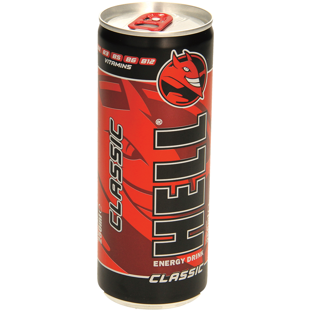 Тонизирующий напиток с кофеином, таурином и витаминами