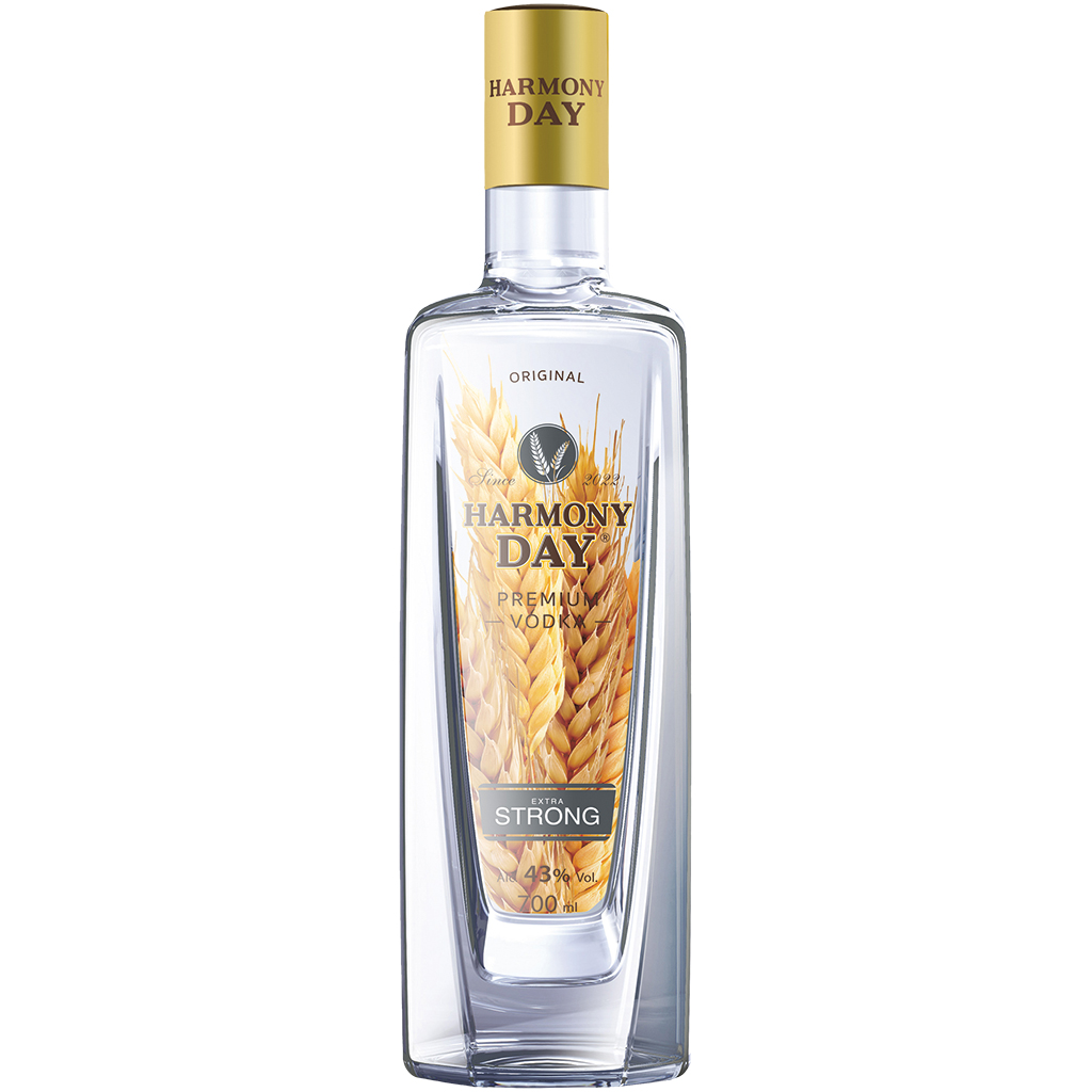 HARMONY DAY - Vodka Extra Sterk, 43% vol.