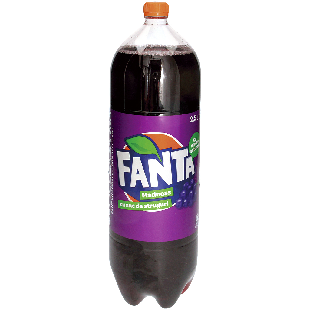 Газированный безалкогольный напиток "Fanta Madness" со вкусо