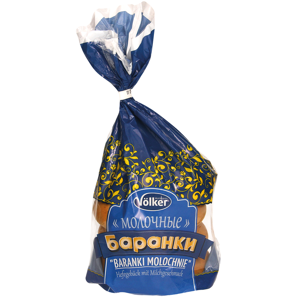 Gistgebakringen "Baranki" met melk smaak