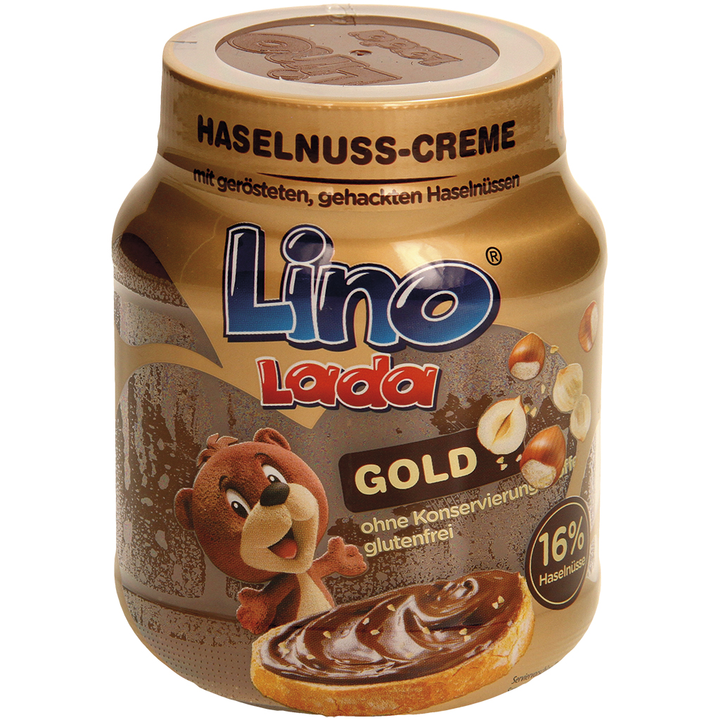 Lino Lada Gold - Фундучный крем с обжаренным, измельченным ф