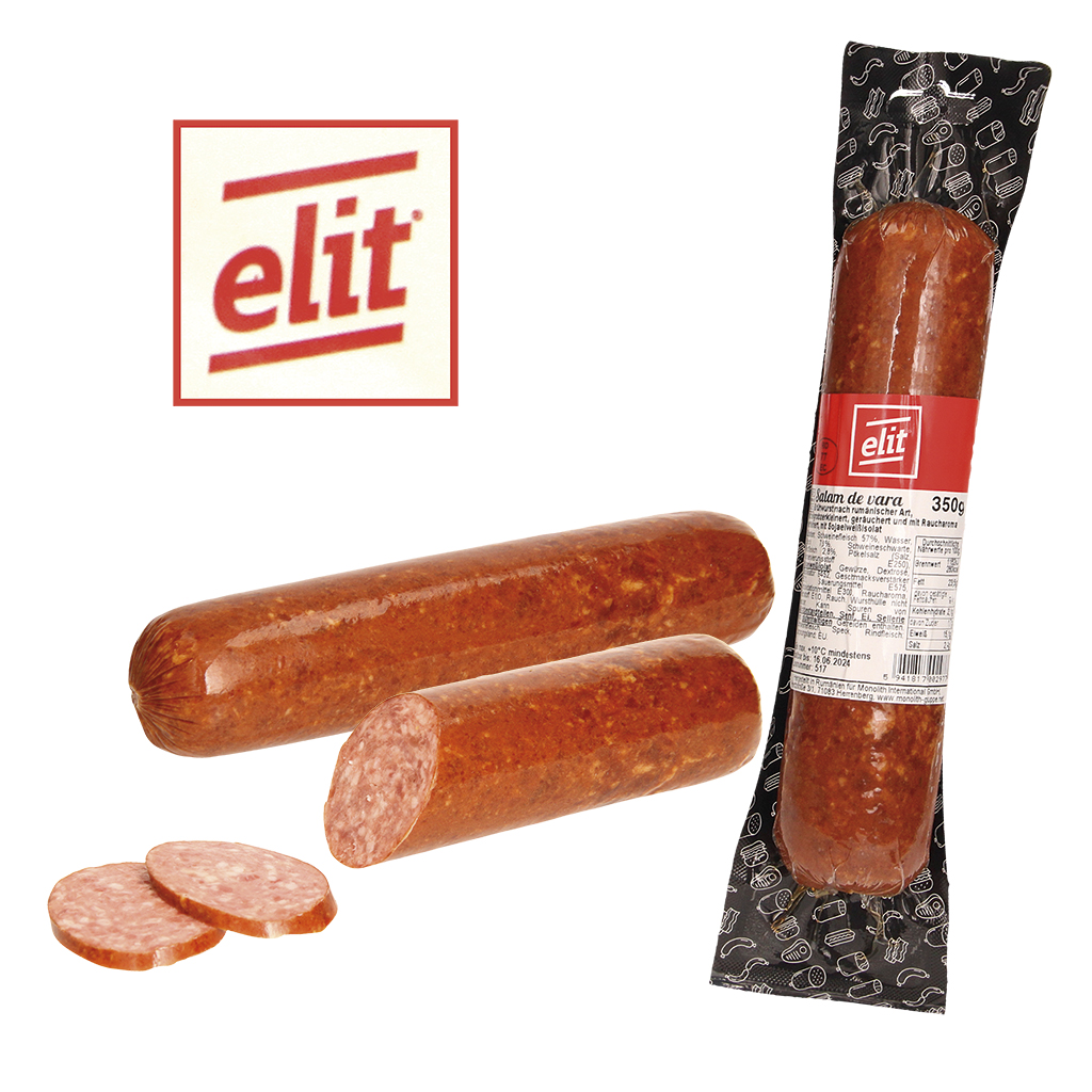 Kookworst op Roemeense wijze "SALAM DE VARA", middelgroot ge