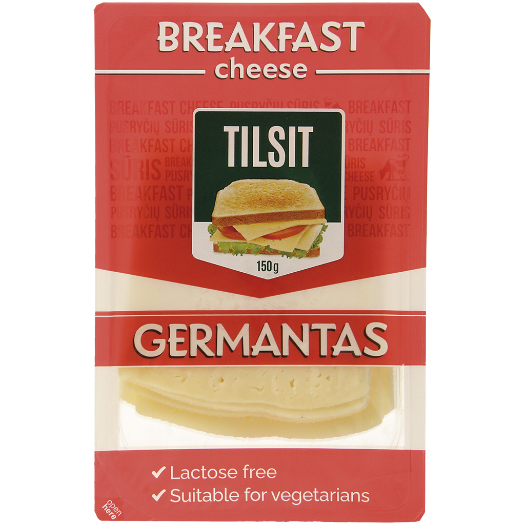 Cыр "Germnatas Tilsit" 45% жира в сухом веществе