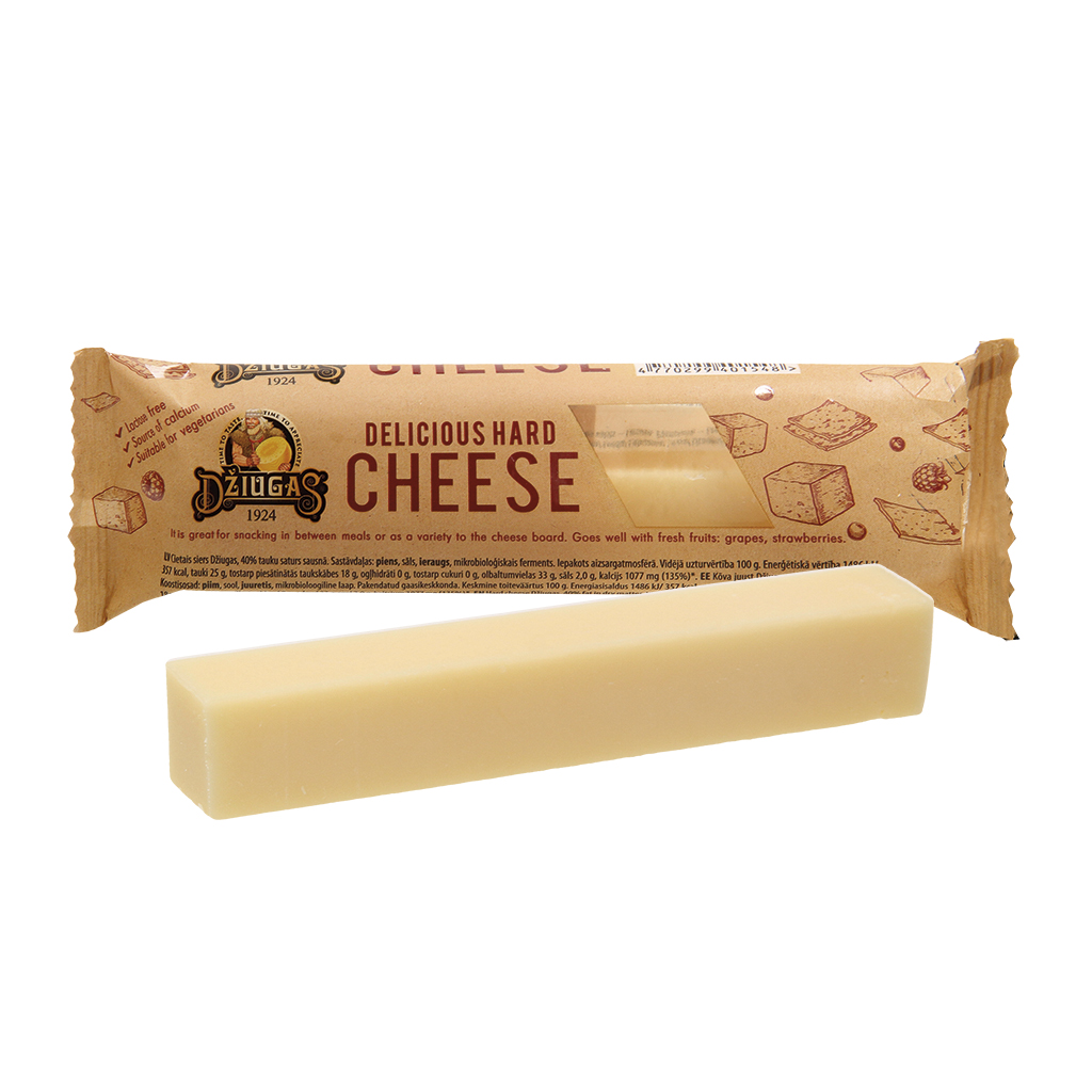 Harde kaas "Dzhugas" 40% vet in droge stof