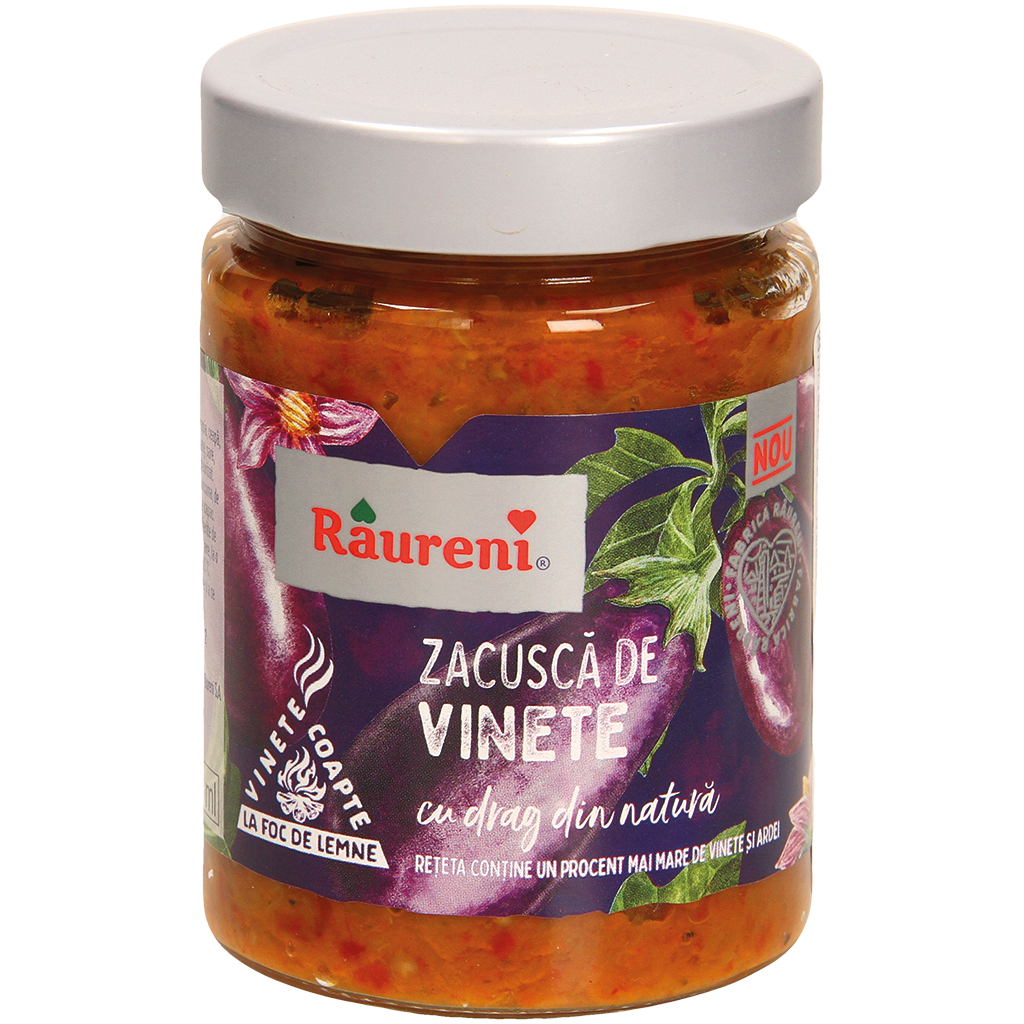 Raureni – Zacusca met aubergine