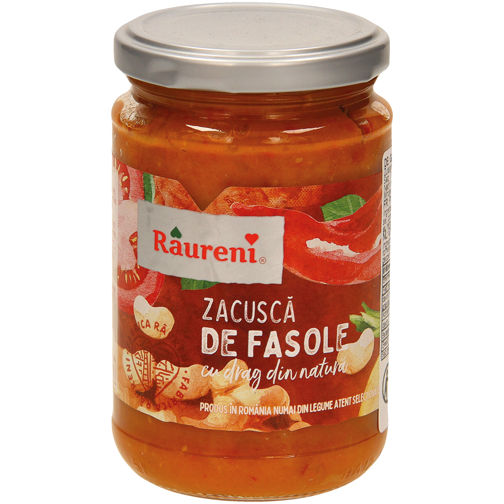 RAURENI ZACUSCA DE FASOLE 300g