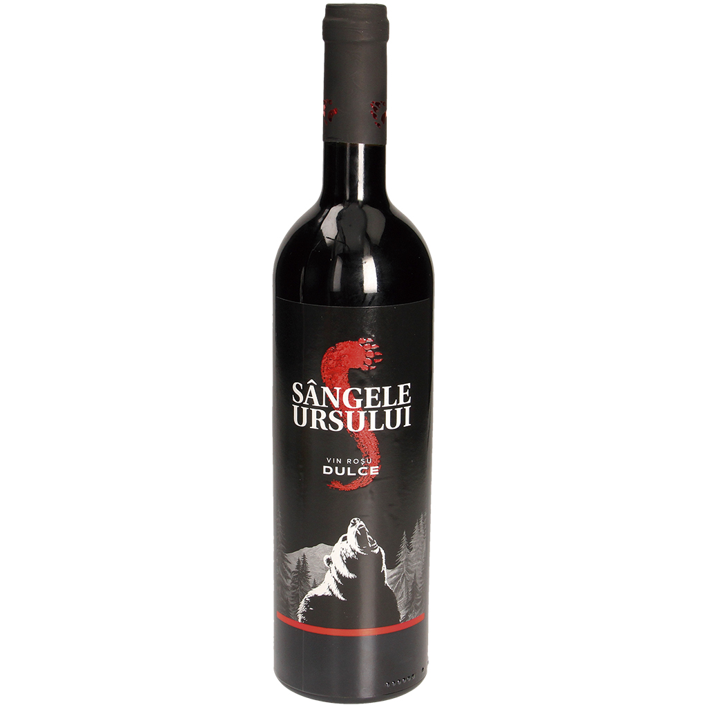 ""Sangele Ursului Vin Rosu Dulce"" Wijn uit Moldavië", rood,
