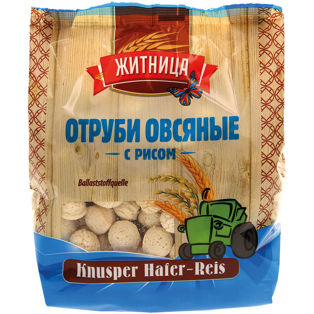 Отруби овсяные с рисом