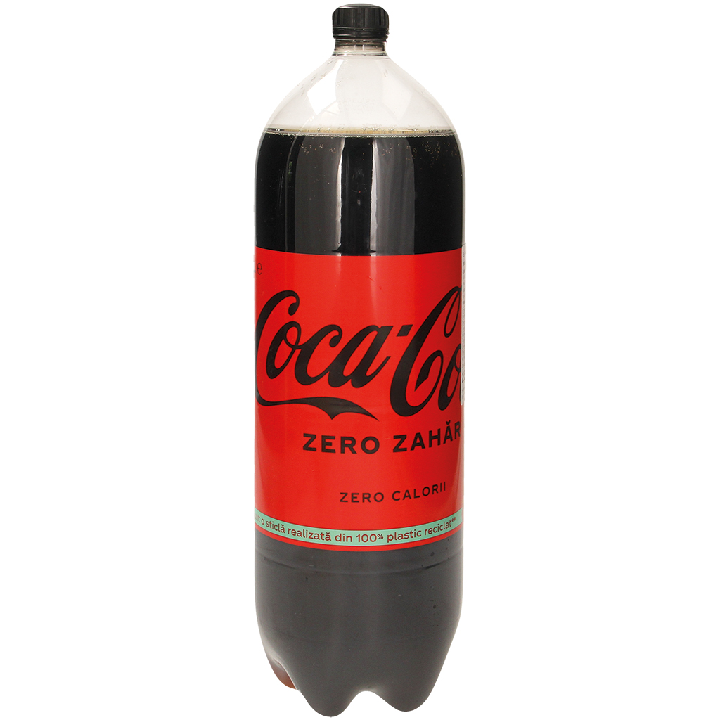 Koolzuurhoudende en cafeïne-bevattende frisdrank "COCA-COLA