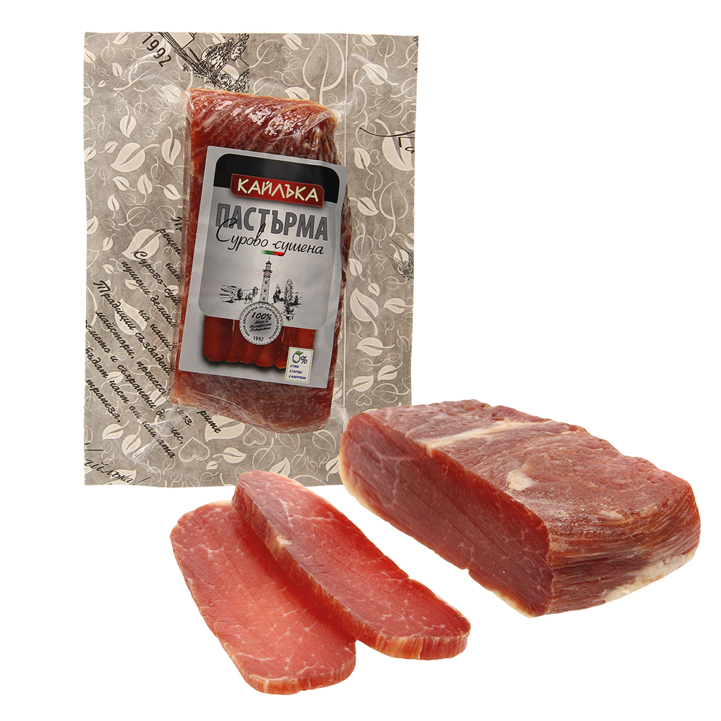 Gepekeld varkensvlees, luchtgedroogd