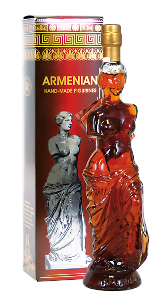 Armeense brandy "Afrodita" 40% vol. in geschenkdoos.