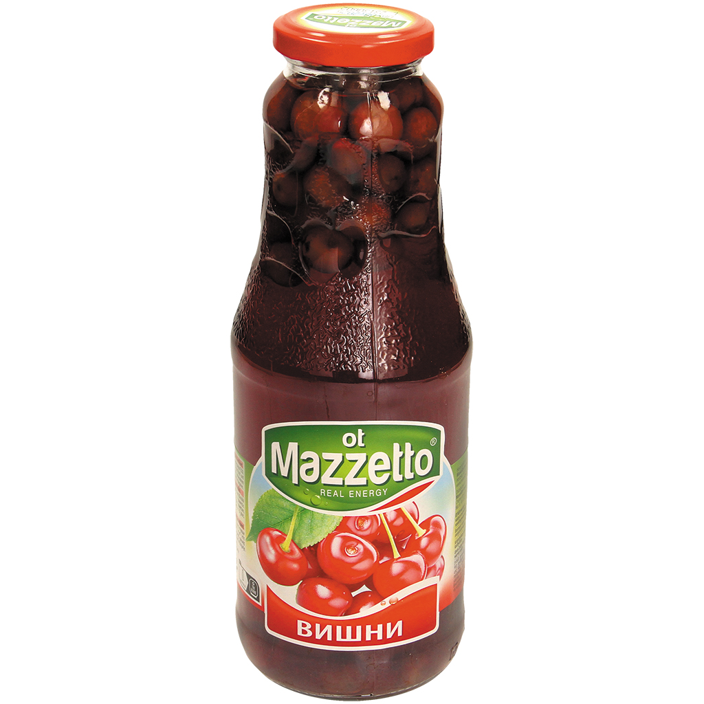 ""Mazzetto"" Verfrissingsdrank met zure kersen. Met pit. Ges